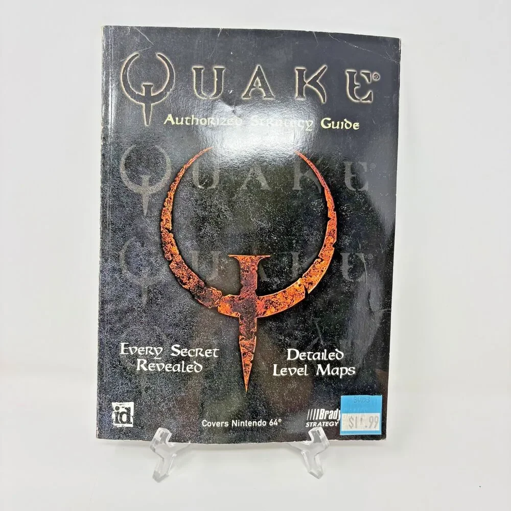 Quake 64 BradyGames Authorized Strategy Guide Nintendo 64 Craig Wessel 1997